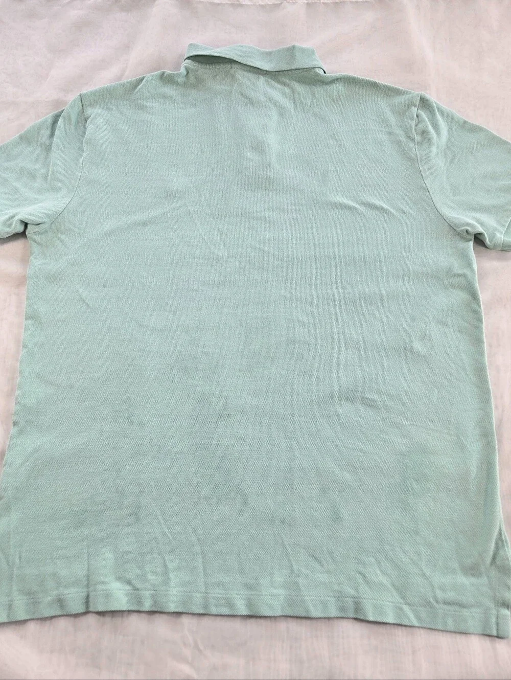 Ralph Lauren Light Mint Polo Shirt with Embroidered Pony Preppy Classic Summer